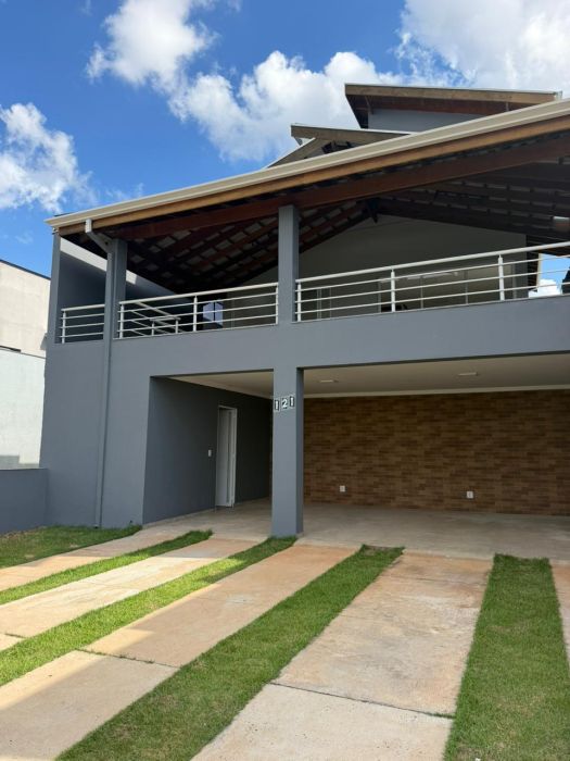 Sobrado em Condom�nio - Aluguel - Reserva Central Parque - Botucatu - SP